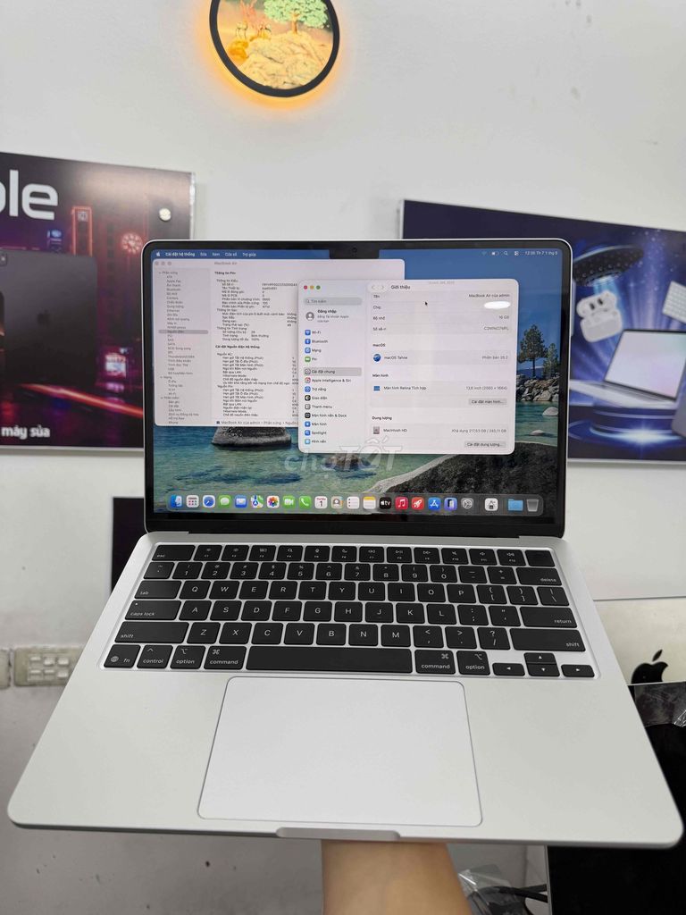 Apple MacBook Air M4 16GB/256GB SSD Bạc. Mua bán Laptop tại Quận Đống Đa Hà Nội được đăng bởi CITYAPPLE hình 1