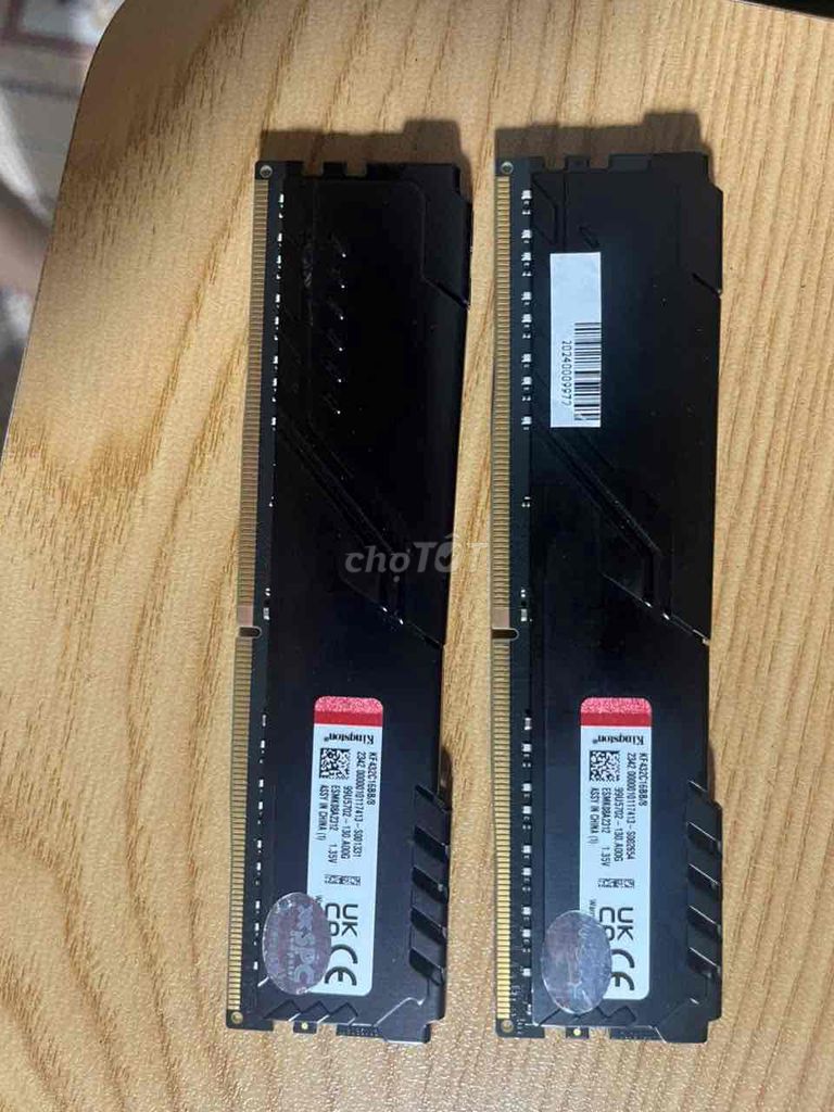Cặp RAM Kingston Fury 8GB DDR4 bus 3220. Mua bán Linh kiện (RAM, Card...) tại Huyện Thanh Trì Hà Nội được đăng bởi Lân lân hình 1