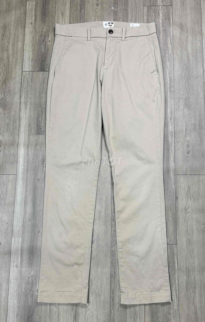 Quần kaki nam Gap co giãn size 29-30. Mua bán Quần áo tại Quận 12 Tp Hồ Chí Minh được đăng bởi Như 2Hand Chuyên Si Hiệu Tuyển hình 1