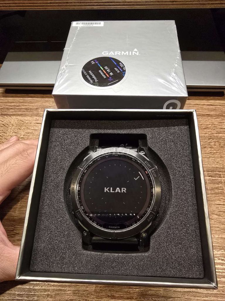 Garmin Fenix 7X Sapphire Solar Full Box Thái Lan