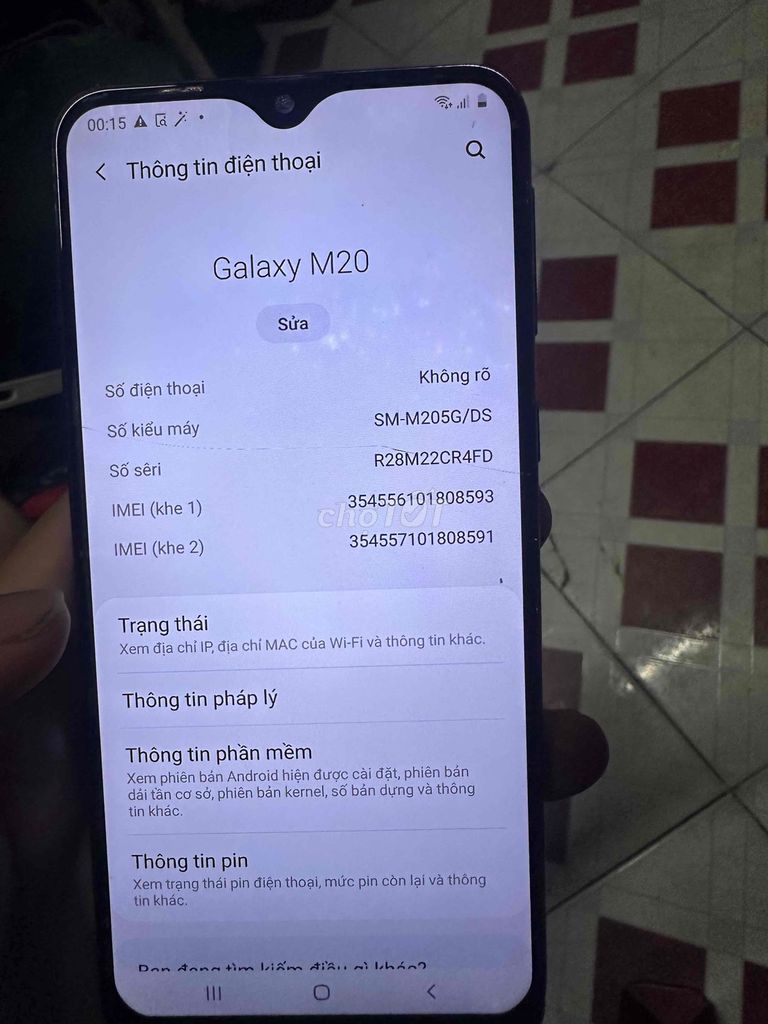 Samsung Galaxy M20 32GB Đen. Mua bán Điện thoại tại Quận 4 Tp Hồ Chí Minh được đăng bởi ĐĂNG hình 1