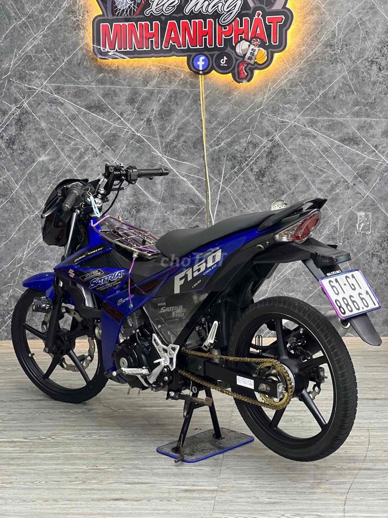 Satria Lộc Phát Nhất Chính chủ ký biển 61G1. Mua bán Xe máy tại Thành phố Thuận An Bình Dương được đăng bởi Quân Anh Phạm hình 2