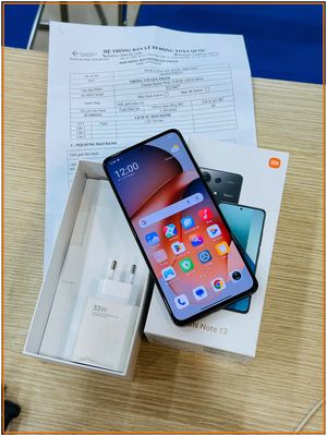 Redmi Note 13 128GB Đen Chính Hãng Nguyên Hóa Đơn