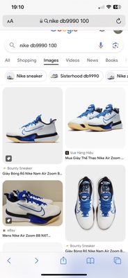 Giày bóng rổ Nike