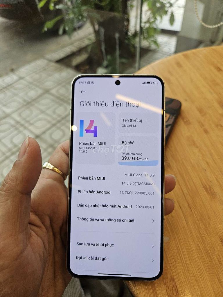 Xiaomi 13 12GB/256GB Snapdragon 8 Gen 2. Mua bán Điện thoại tại Quận Tân Phú Tp Hồ Chí Minh được đăng bởi Nguyễn tuấn anh hình 1