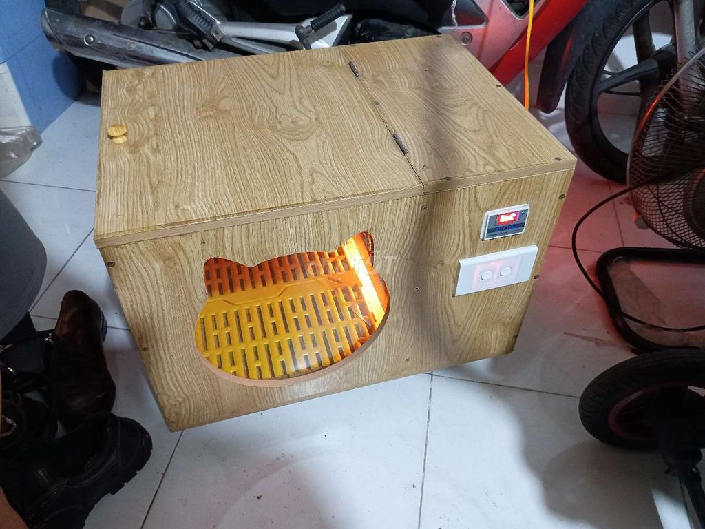Lồng sấy thú cưng gỗ vàng. Mua bán Phụ kiện, Thức ăn, Dịch vụ tại Huyện Long Điền Bà Rịa - Vũng Tàu được đăng bởi H8 hình 1