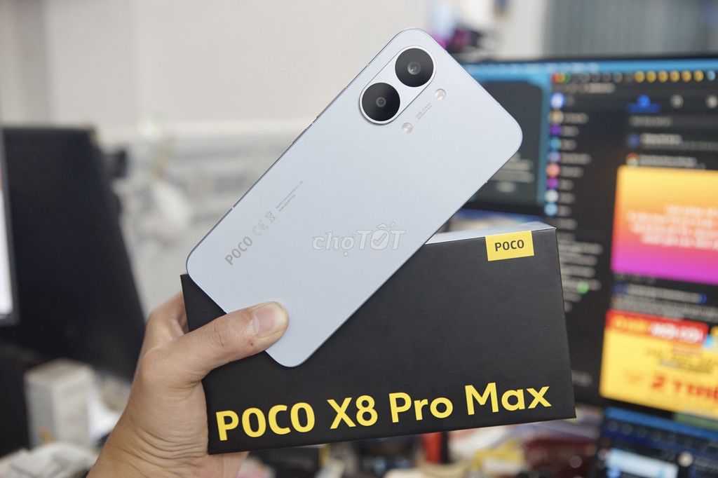 Xiaomi POCO X8 Pro Max (12/256Gb) blue - quốc tế. Mua bán Điện thoại tại Quận 5 Tp Hồ Chí Minh được đăng bởi Lê Trọng Tấn hình 1