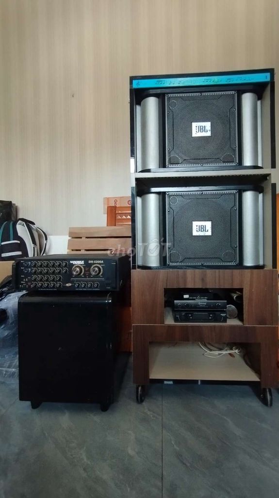 Dàn karaoke JBL Nanomax DH-5200A Arirang Đen. Mua bán Tivi, Âm thanh tại Huyện Bến Lức Long An được đăng bởi Lê trường vũ sinh hình 1