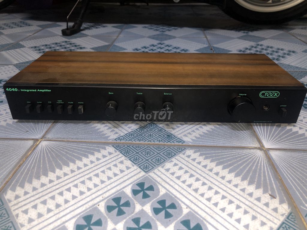 Amply Creek 4040 S2 Gỗ Đen. Mua bán Tivi, Âm thanh tại Quận Ngô Quyền Hải Phòng được đăng bởi meomeo hình 1