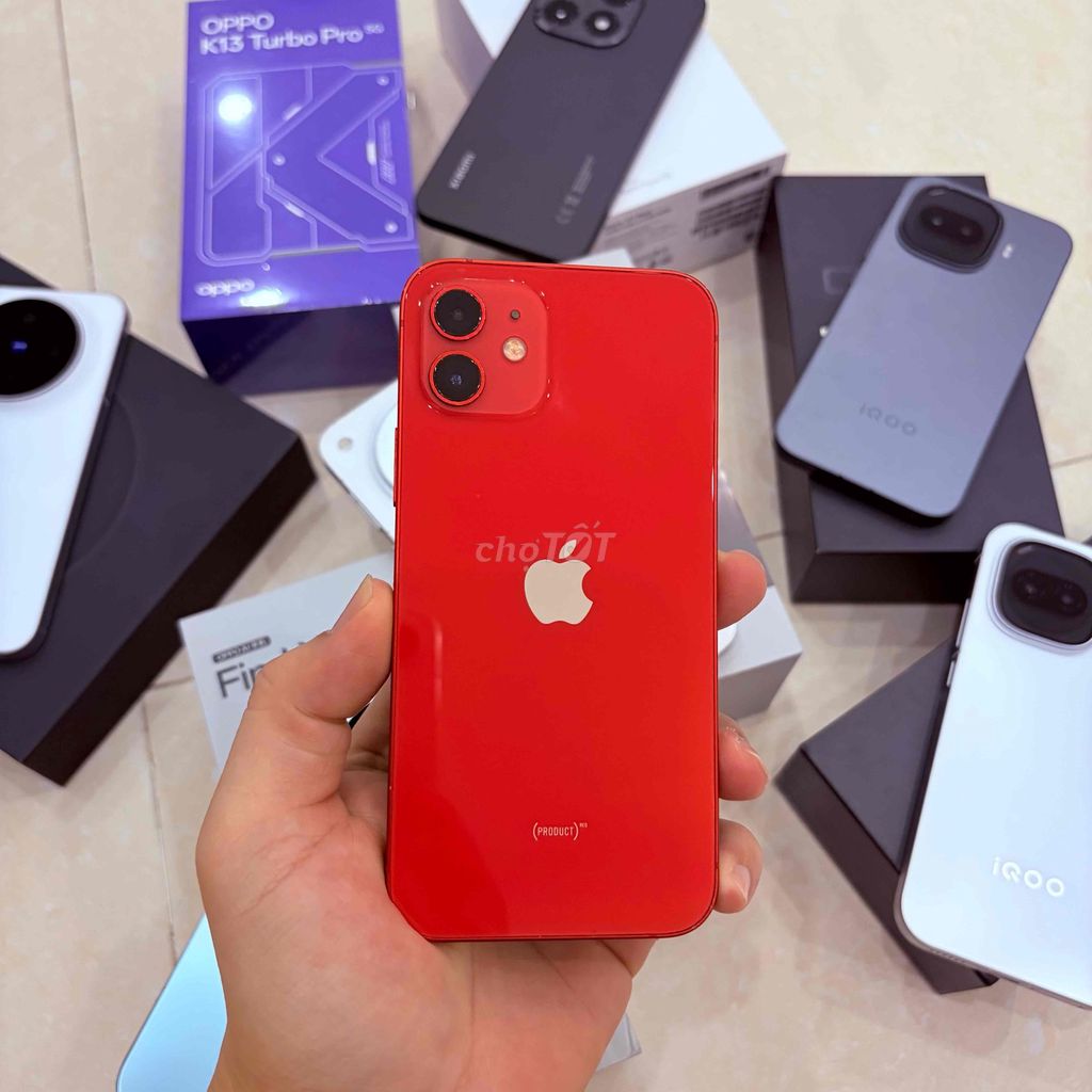 iPhone 12 64Gb Red Product - Bán Trả Góp. Mua bán Điện thoại tại Thành phố Tây Ninh Tây Ninh được đăng bởi Trần Bảo Store Mobile Tây Ninh hình 1