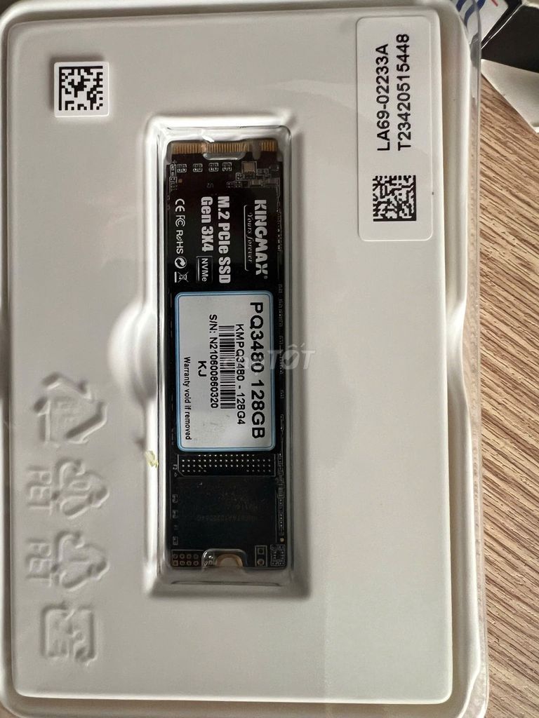Ổ cứng SSD Kingmax PQ3480 128GB. Mua bán Linh kiện (RAM, Card...) tại Huyện An Dương Hải Phòng được đăng bởi Tân Nguyễn Đức hình 1