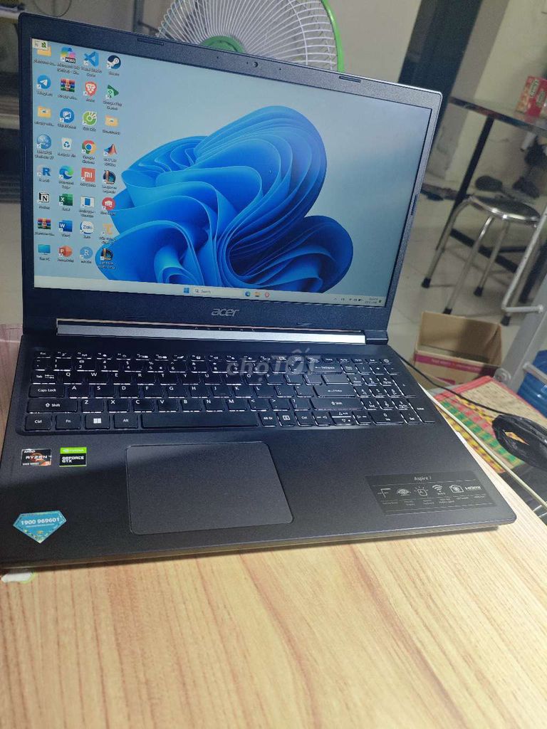 Acer Aspire 7-A715-42G Ryzen 5 8GB/512GB Like New. Mua bán Laptop tại Quận Ninh Kiều Cần Thơ được đăng bởi Lê Tới hình 1