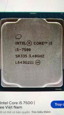 chip coi5 7500( socket 1151)
