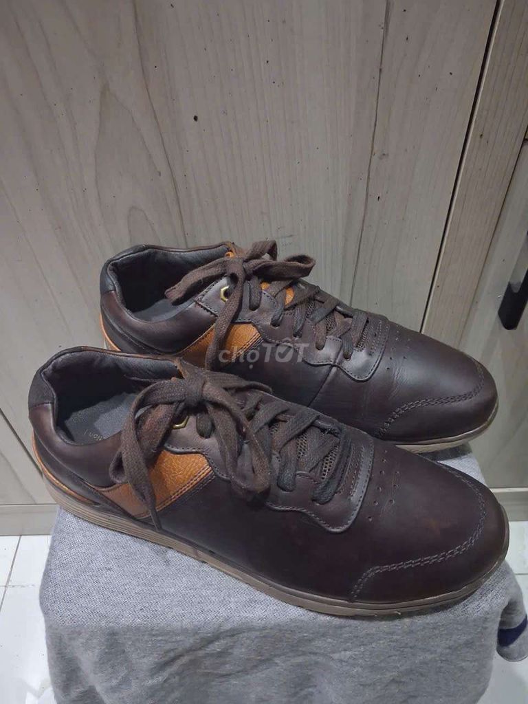 Giày nam da bò Hàn Quốc size 41-41.5 Nâu. Mua bán Giày dép tại Quận 7 Tp Hồ Chí Minh được đăng bởi Viet Khoa hình 1