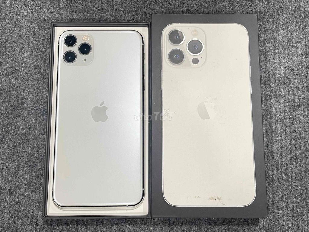 Iphone 11 Pro Max 256GB Silver ZP new 98%, Pin 85%