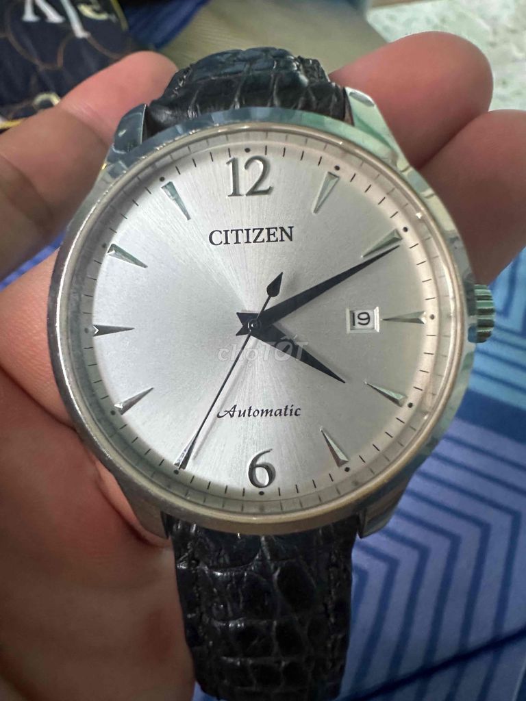 Đồng hồ cơ Citizen Nam Dây da. Mua bán Đồng hồ tại Thành phố Thủ Dầu Một Bình Dương được đăng bởi Trần Nhật hình 1