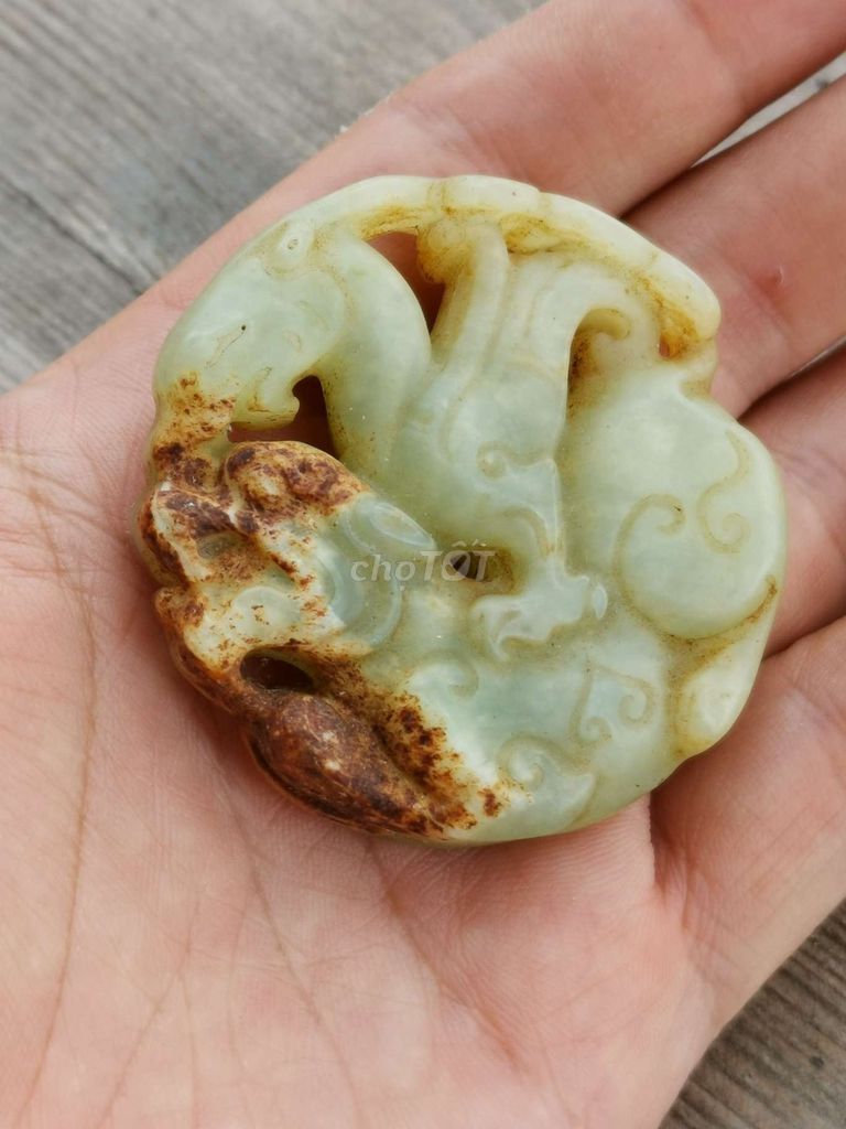 Mặt Tỳ Hưu Ngọc Vân Mây Cát Tường. Mua bán Phụ kiện thời trang khác tại Quận Hoàng Mai Hà Nội được đăng bởi Nobody hình 1