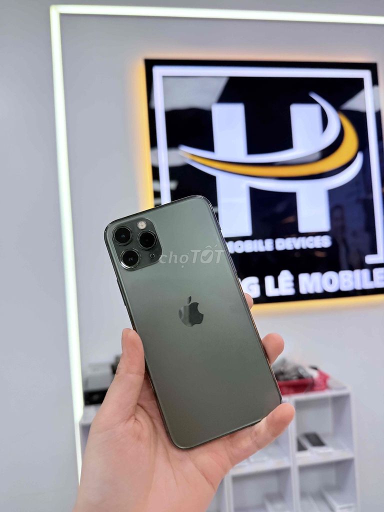 IPHONE 11 PRO-TẶNG BHV RƠI VỠ-MÀU GREEN-Zin-QT. Mua bán Điện thoại tại Thành phố Biên Hòa Đồng Nai được đăng bởi Mobile Di Động Biên Hoà hình 1