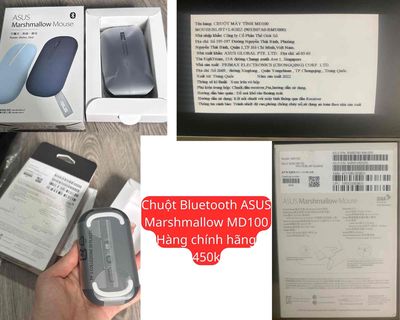 Thanh lí Chuột Bluetooth ASUS Marshmallow MD100