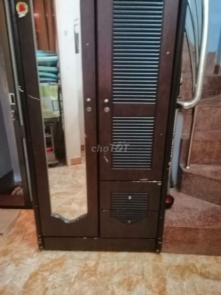 Tủ quần áo Gỗ Nâu 1.2m x 1.8m. Mua bán Tủ, kệ gia đình tại Quận Phú Nhuận Tp Hồ Chí Minh được đăng bởi thanh thanh hình 1