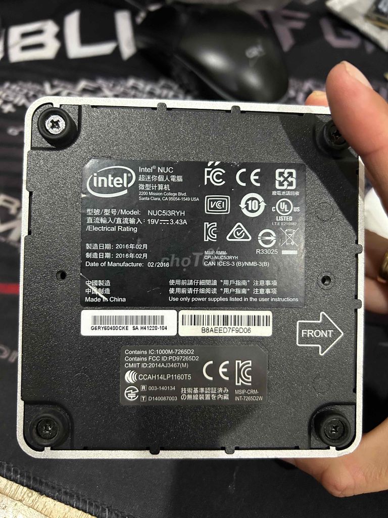 Mini PC Intel NUC Core i3, RAM 8GB, SSD 128Gb. Mua bán Máy tính để bàn tại Quận Hải Châu Đà Nẵng được đăng bởi Mr Trần hình 4