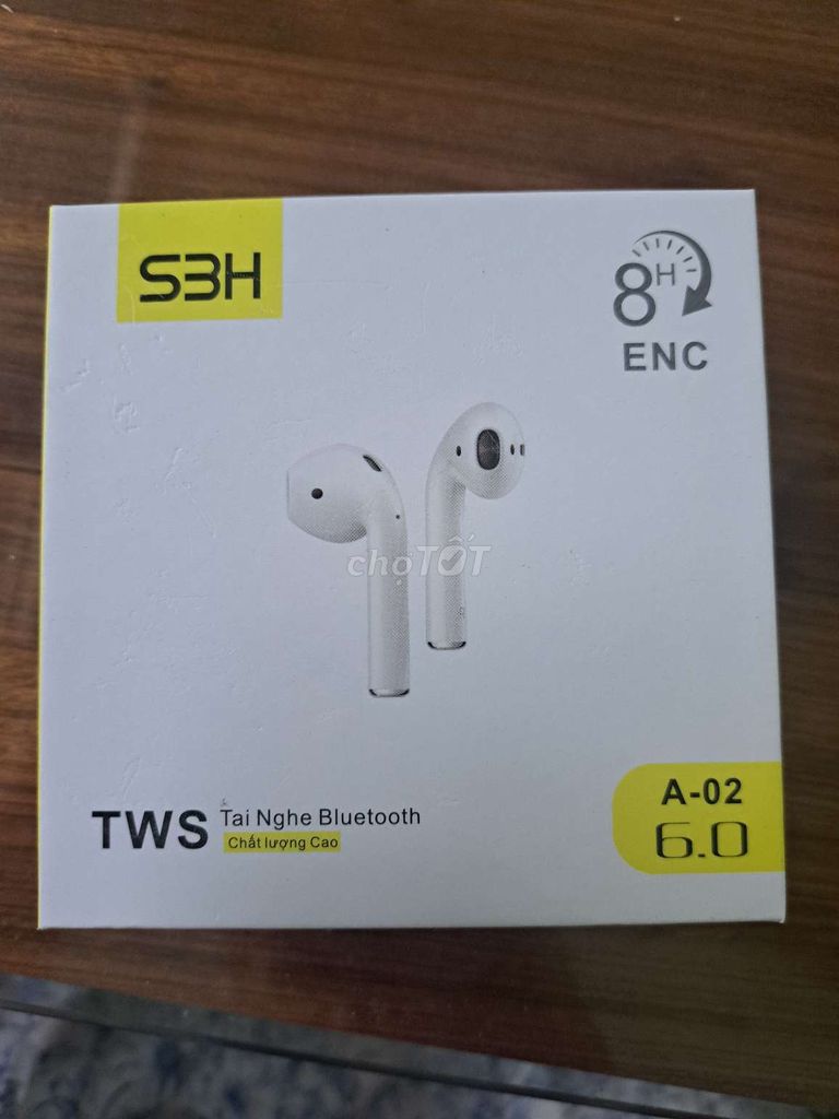 Tai nghe Bluetooth A-02 Trắng Chống ồn. Mua bán Tivi, Âm thanh tại Quận Hải Châu Đà Nẵng được đăng bởi Nguyễn hoàng long hình 1