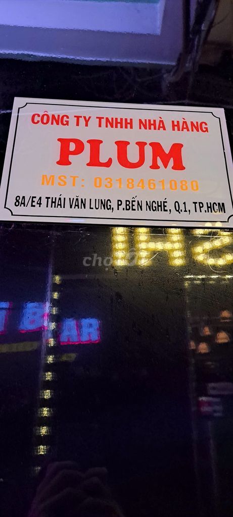 TUYỂN NHÂN VIÊN PHỤC VỤ NỮ QUẬN 1. Việc làm tại Quận 1 Tp Hồ Chí Minh được đăng bởi CÔNG TY TNHH NHÀ HÀNG PLUM hình 2