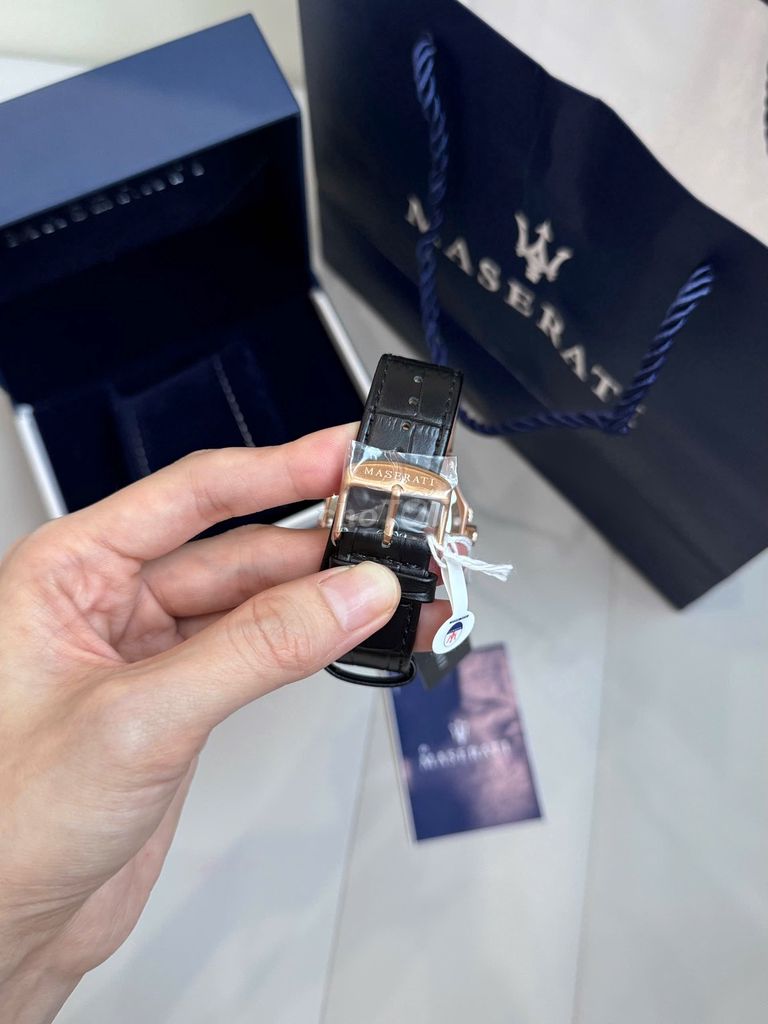 Đồng hồ MASERATI R8821108039 Potenza 42mm dây da .