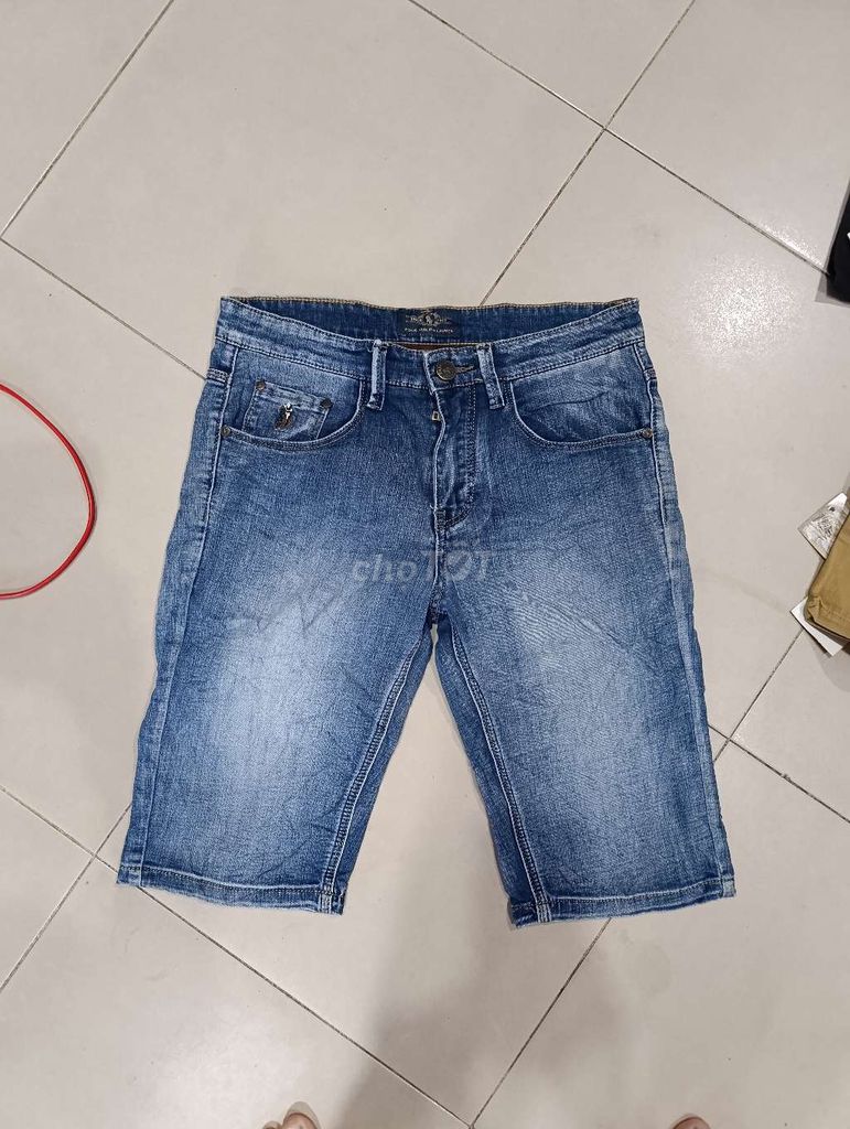 Quần short nam Jean Polo size 29 . Mua bán Quần áo tại Quận 1 Tp Hồ Chí Minh được đăng bởi Đồ Seconhand Vintage hình 1