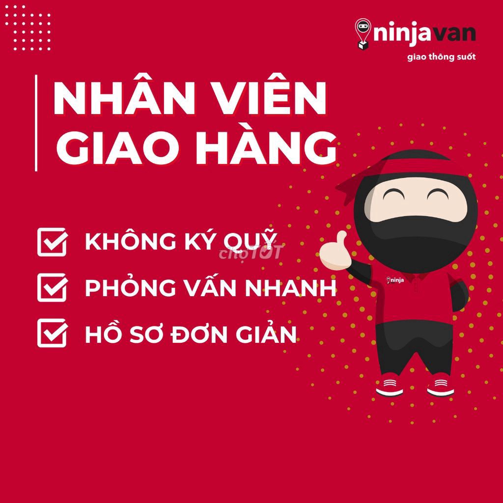 TUYỂN NV SHIPPER GIAO HÀNG TẠI HUYỆN KIÊN LƯƠNG