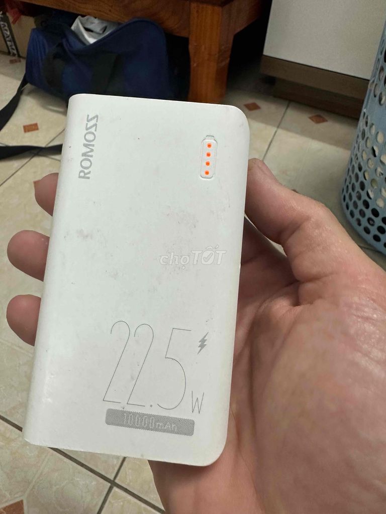 Sạc dự phòng ROMOSS 10000mAh. Mua bán Phụ kiện (Màn hình, Chuột...) tại Quận Ba Đình Hà Nội được đăng bởi Minh Dao hình 1