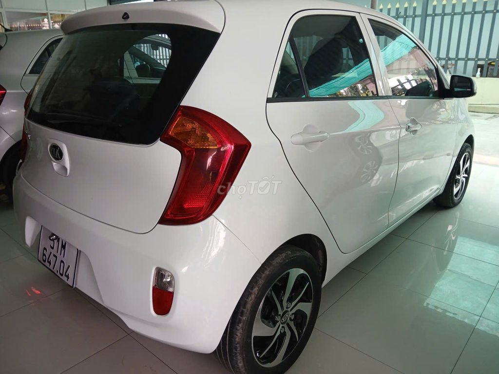 Kia Morning 2014 Trắng 123.000 km. Mua bán Ô tô tại Huyện Bình Chánh Tp Hồ Chí Minh được đăng bởi Anh Tư hình 2