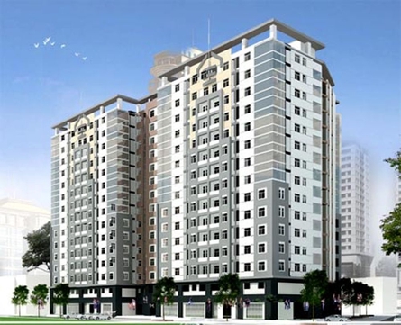 Cho thuê căn hộ chung cư 187 Nguyễn Lương Bằng
