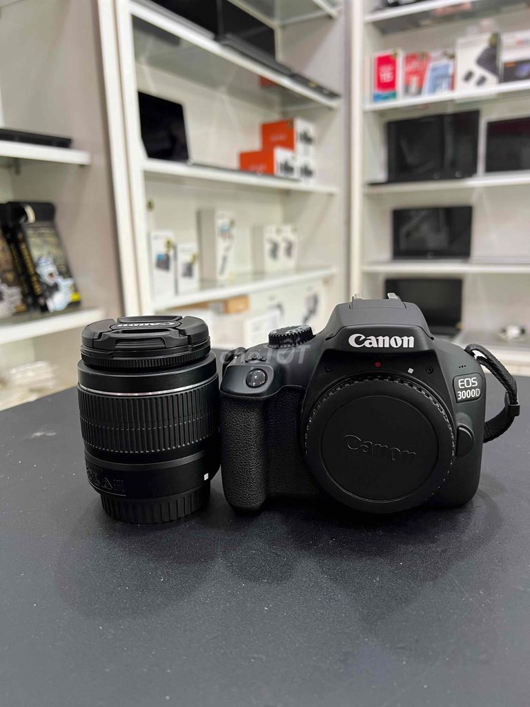 Máy ảnh Canon EOS 3000D Đen. Mua bán Máy ảnh, Máy quay tại Quận Gò Vấp Tp Hồ Chí Minh được đăng bởi Quang Minh Mobile  hình 1