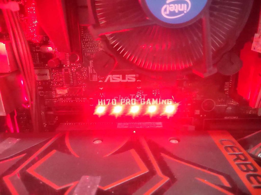 Thùng Pc i7 6700 Asus gtx1050ti