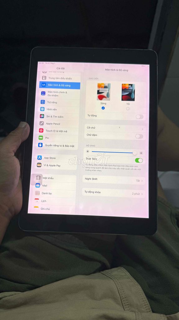 thanh lí ipad pro 9.7 máy sạch mvt