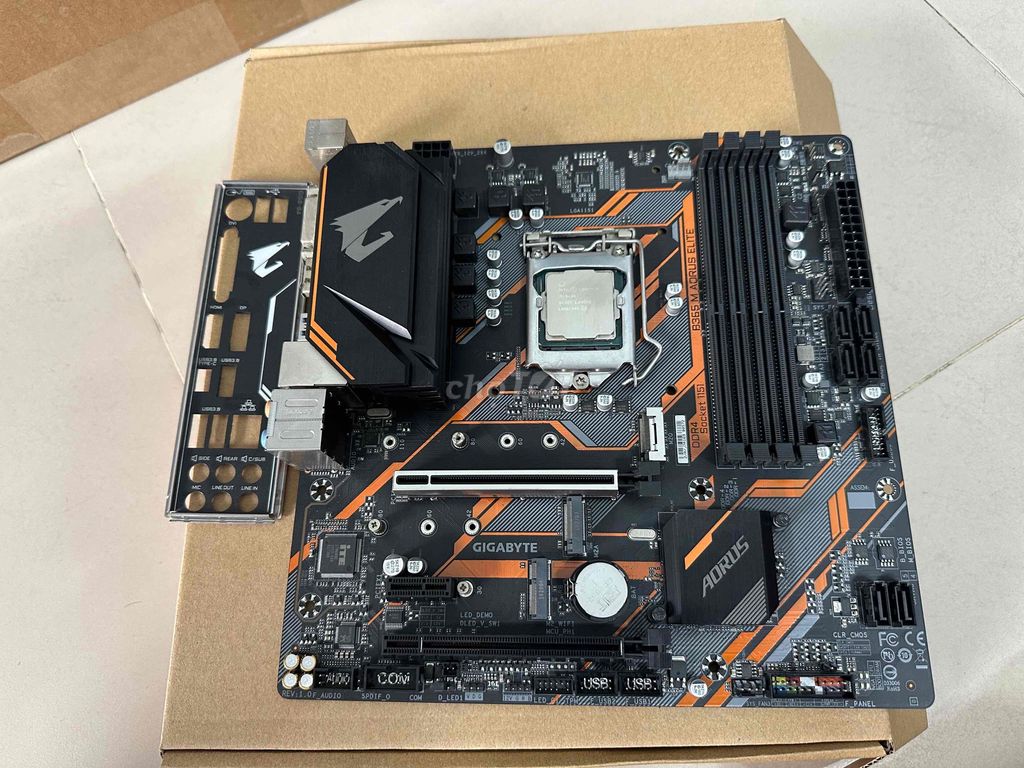Main Giga B365M Aorus Elite + I5 8400. Mua bán Linh kiện (RAM, Card...) tại Quận Gò Vấp Tp Hồ Chí Minh được đăng bởi Tình Nguyễn hình 1