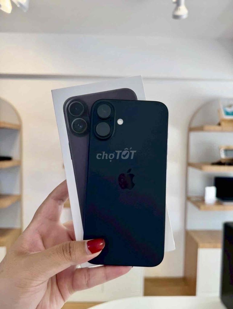 iPhone 16 Plus 128GB Đen FULLBOX BH APPLE 10/2025. Mua bán Điện thoại tại Quận 10 Tp Hồ Chí Minh được đăng bởi iStockHCM hình 1