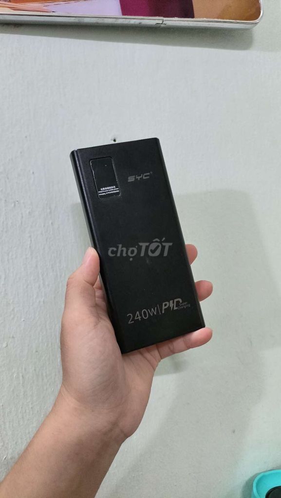 Sạc dự phòng SYC 10000mAh Sạc nhanh, mới 100%. Mua bán Phụ kiện (Màn hình, Chuột...) tại Quận Hải Châu Đà Nẵng được đăng bởi phong hình 1