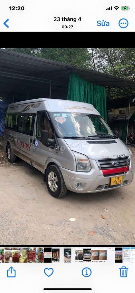 2014 16 Chỗ 2.4 Diesel - 200000 km. Mua bán Ô tô tại Thành phố Vĩnh Long Vĩnh Long được đăng bởi lê Thái Châu hình 1