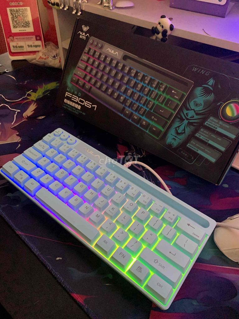 Bàn phím cơ AULA F3061. Mua bán Phụ kiện (Màn hình, Chuột...) tại Quận Liên Chiểu Đà Nẵng được đăng bởi Shop thanh lý phụ kiện hình 1