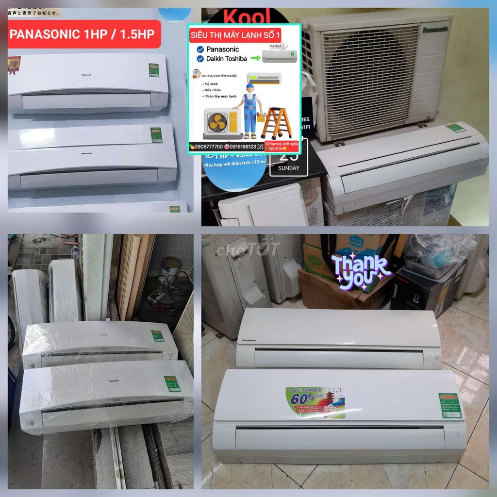 DÀN LẠNH máy PANASONIC tốt zin, siêu bền✨️. Mua bán Máy lạnh, điều hoà tại Quận 3 Tp Hồ Chí Minh được đăng bởi PanasonicDaikinToshiba hình 1