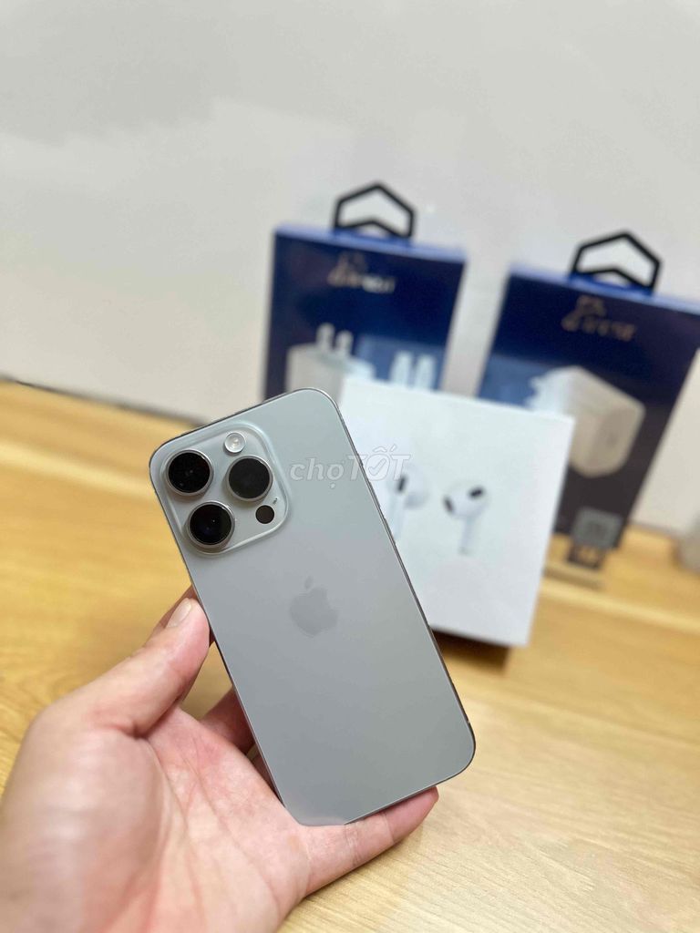 iPhone 15 Pro 128GB new 99%. Mua bán Điện thoại tại Quận Ngũ Hành Sơn Đà Nẵng được đăng bởi Tài Ngô hình 1