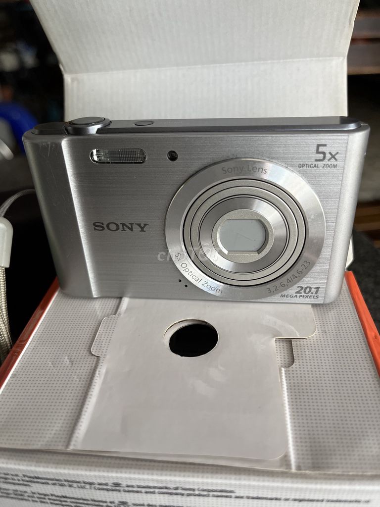 Máy ảnh Sony DSC-W800 Bạc fullbox. Mua bán Máy ảnh, Máy quay tại Quận Bình Thạnh Tp Hồ Chí Minh được đăng bởi Khanh hình 1