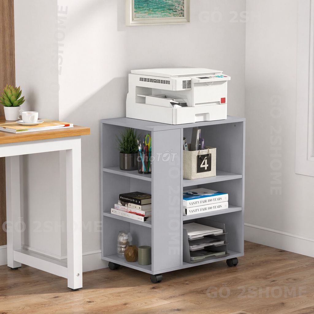 Tủ để máy in, máy scan - Kệ sách gỗ mini. Mua bán Tủ, kệ gia đình tại Thành phố Thủ Đức Tp Hồ Chí Minh được đăng bởi hoài linh hình 1