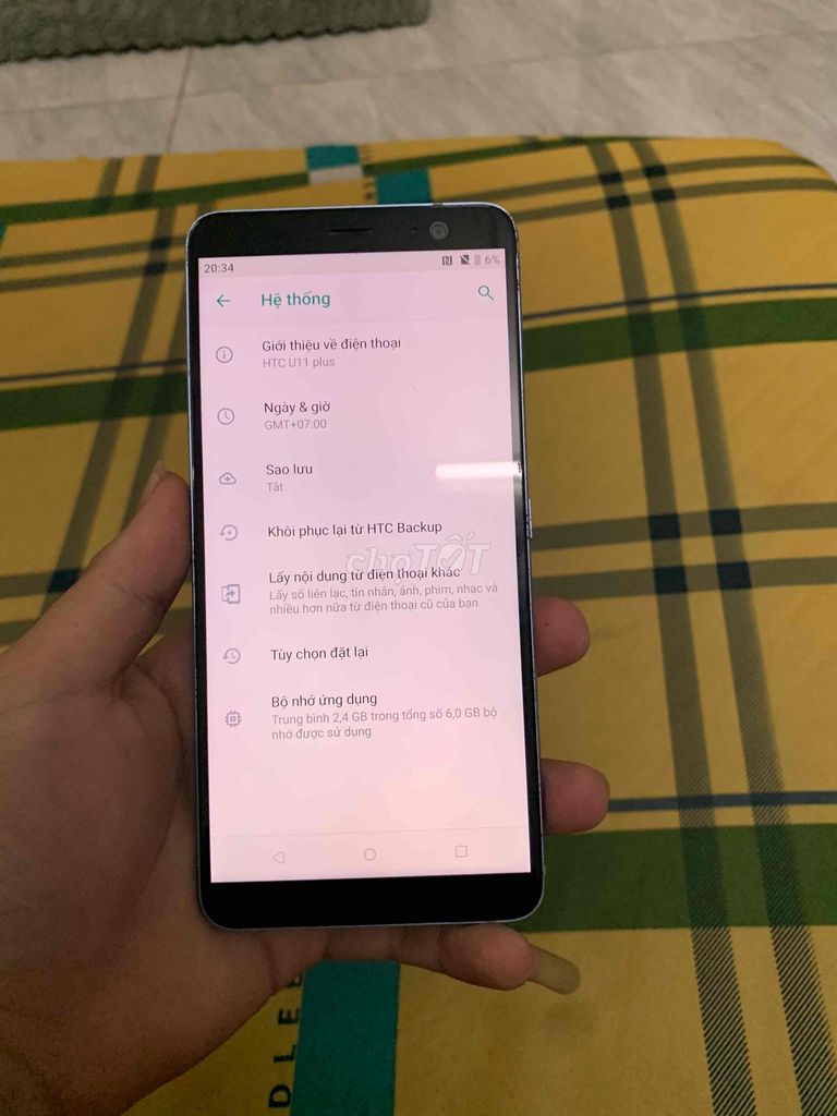 htc u11 plus 6/128 cần bán