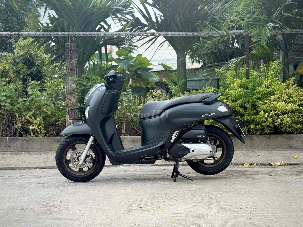 Honda Scoopy 2025 чёрный матовый BSTP 9 владельцев