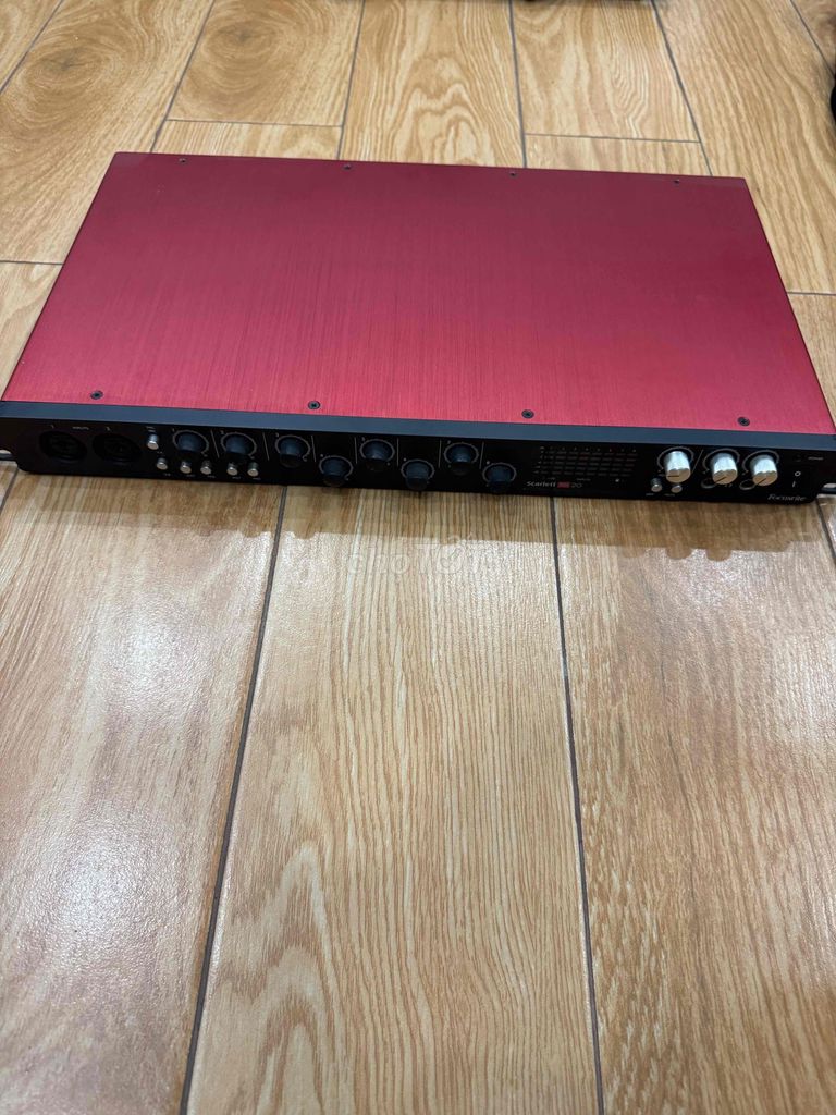 Sound Card Focusrite Scarlett 18i20 Đỏ. Mua bán Tivi, Âm thanh tại Quận Bình Tân Tp Hồ Chí Minh được đăng bởi Gia Hân hình 1