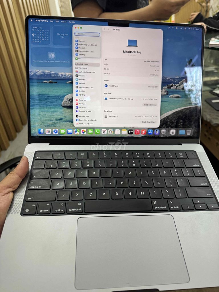 Apple MacBook Pro M1 Pro 14 inch 16GB/512GB. Mua bán Laptop tại Quận Đống Đa Hà Nội được đăng bởi Lê Khuyến hình 1