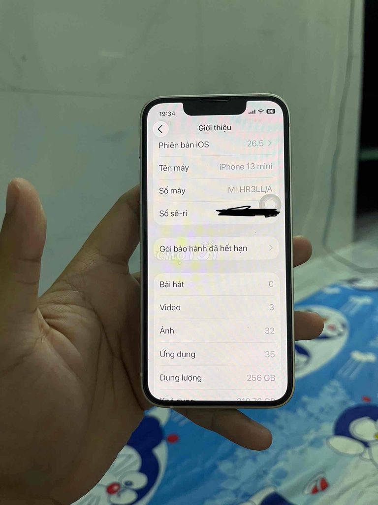 Apple iPhone 13 mini 256GB Trắng Mỹ. Mua bán Điện thoại tại Quận Ninh Kiều Cần Thơ được đăng bởi Văn hình 1